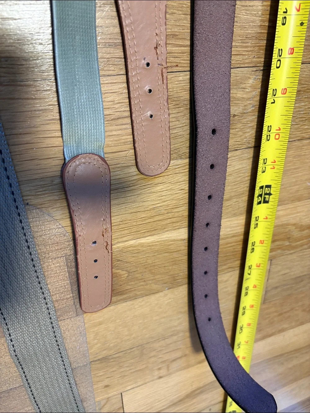 4 Child size belts